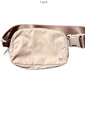 Lululemon Everywhere Belt Bag Mauve Nylon Crossbody Waist Bag NWOT